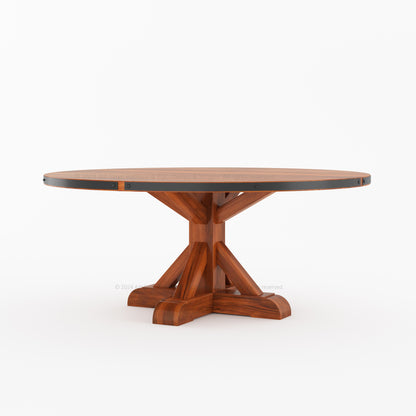 Troy Solid Wood Dining Table