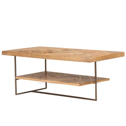 Peekskill Rustic Industrial Accent Table