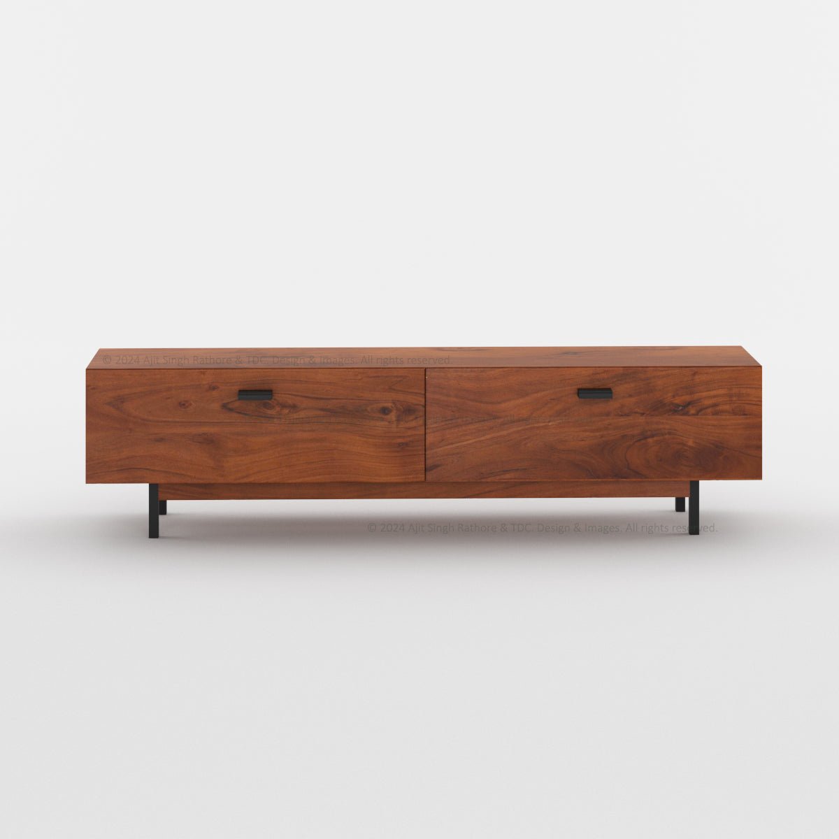 Prescott Solid Wood TV Stand Media Console