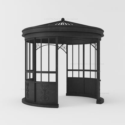 Estate Wrought Iron Garden Gazebo – A Grand Statement for Outdoor Grounds