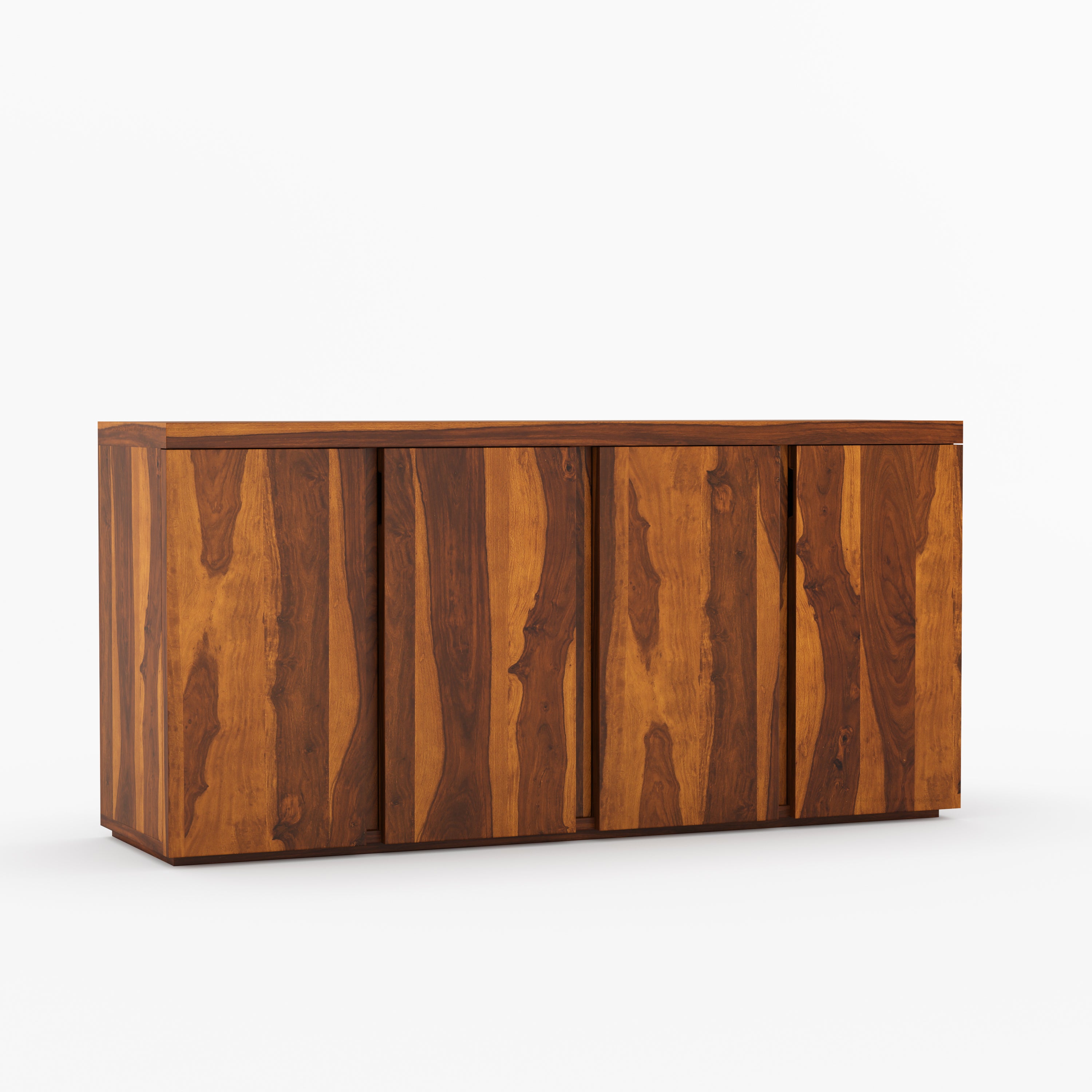 Ozark Modern Solid Wood Four-Door Sideboard