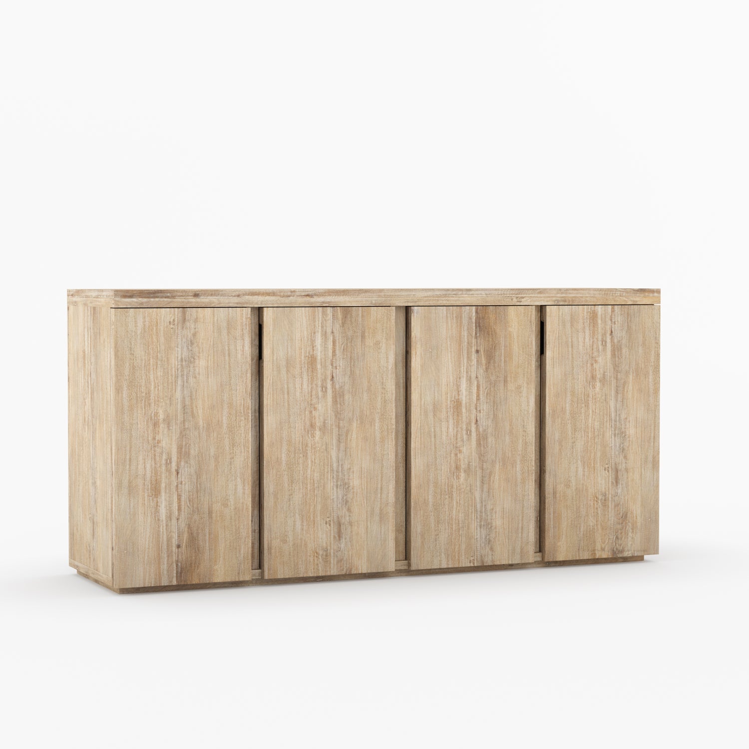 Ozark Modern Solid Wood Four-Door Sideboard