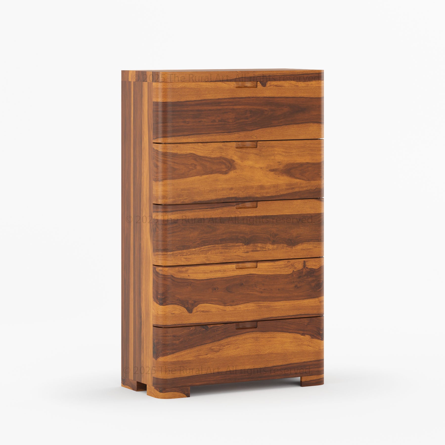 Beverly 6-Drawer Dresser | Solid Wood with Rounded Corners