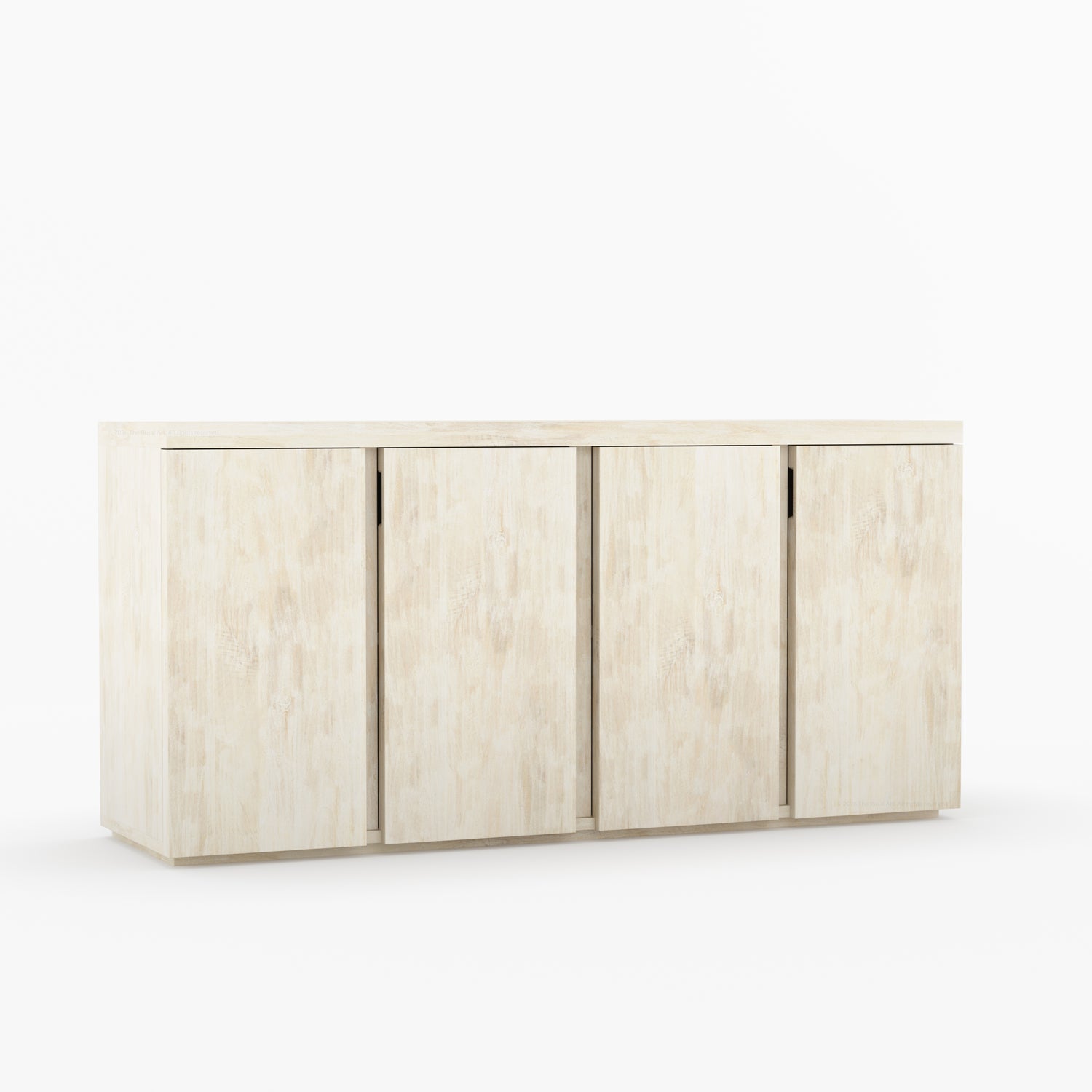 Ozark Modern Solid Wood Four-Door Sideboard
