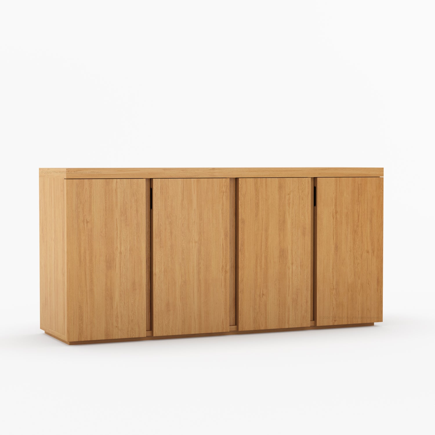 Ozark Modern Solid Wood Four-Door Sideboard