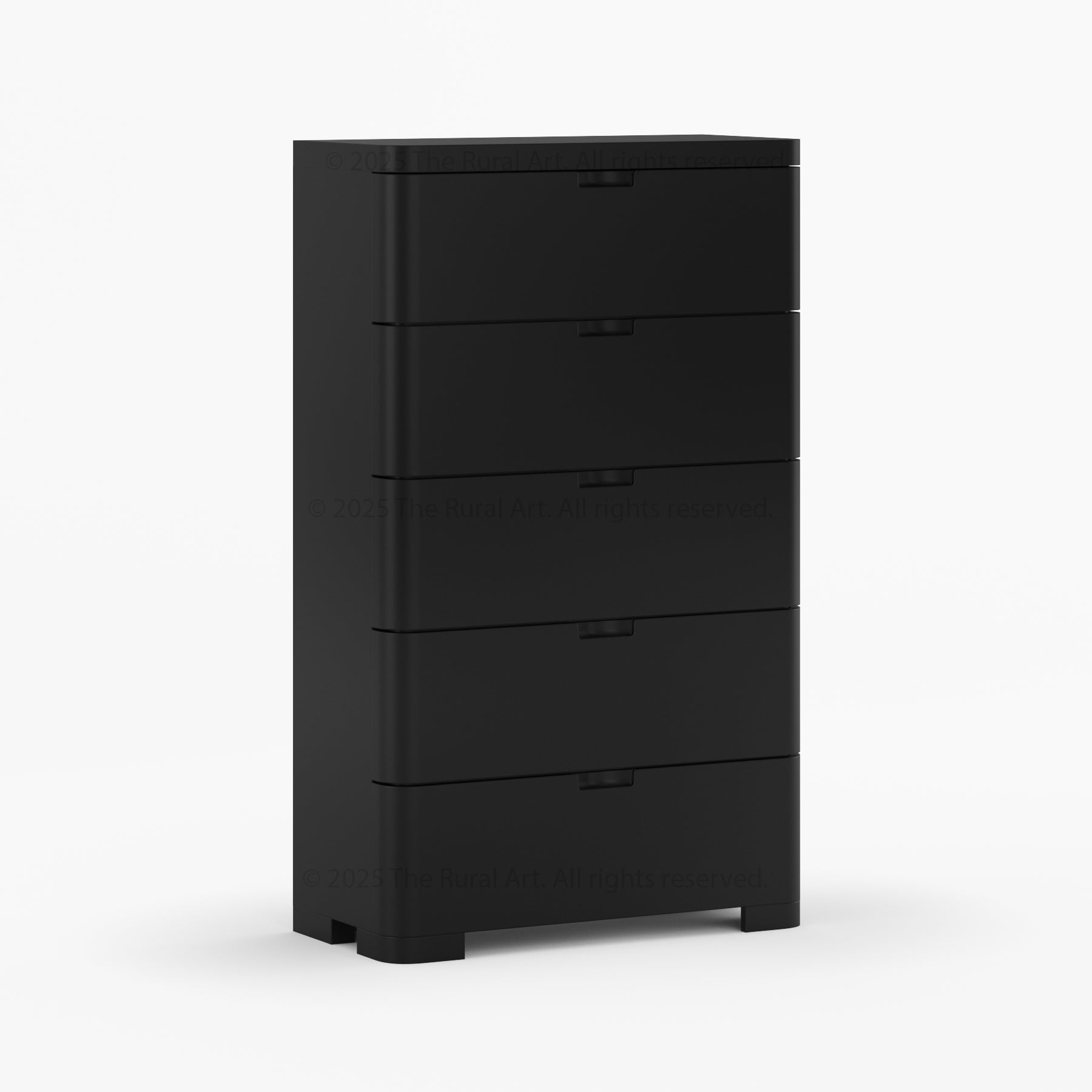 Beverly 6-Drawer Dresser | Solid Wood with Rounded Corners