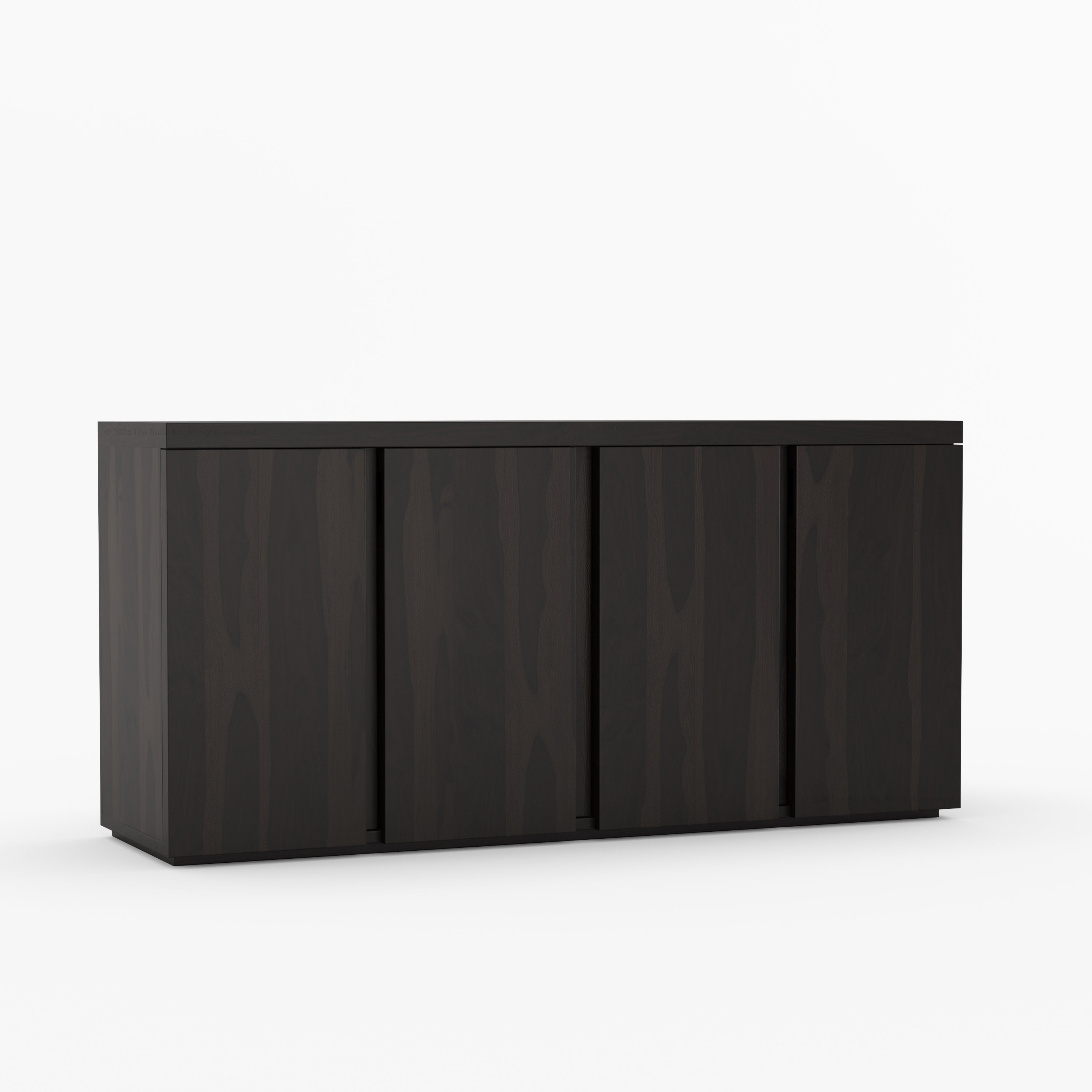 Ozark Modern Solid Wood Four-Door Sideboard
