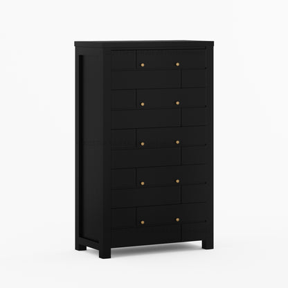 Princeton Solid Wood Dresser with Geometric Detailing