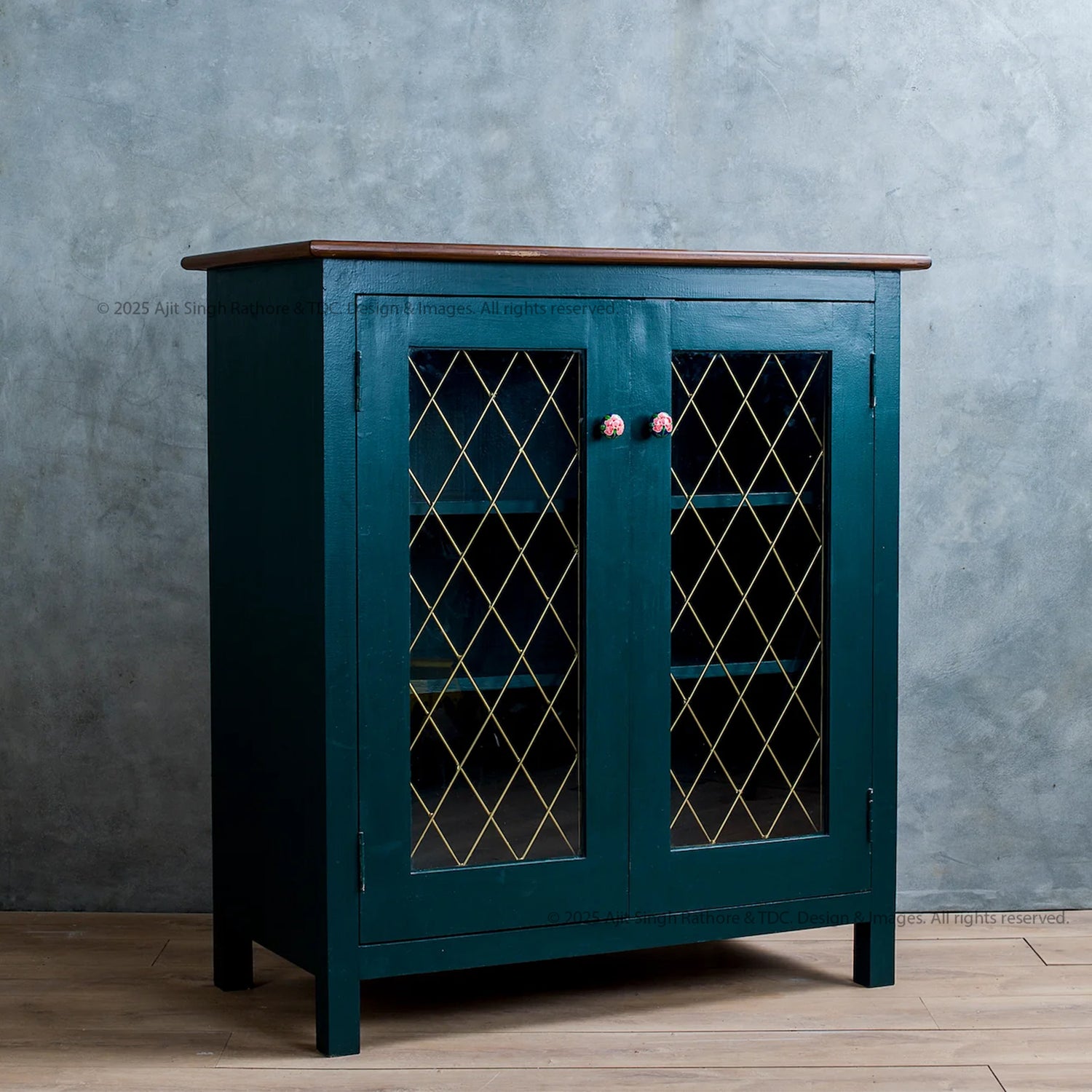 Bedford Artisan Solid Wood Wine Cabinet