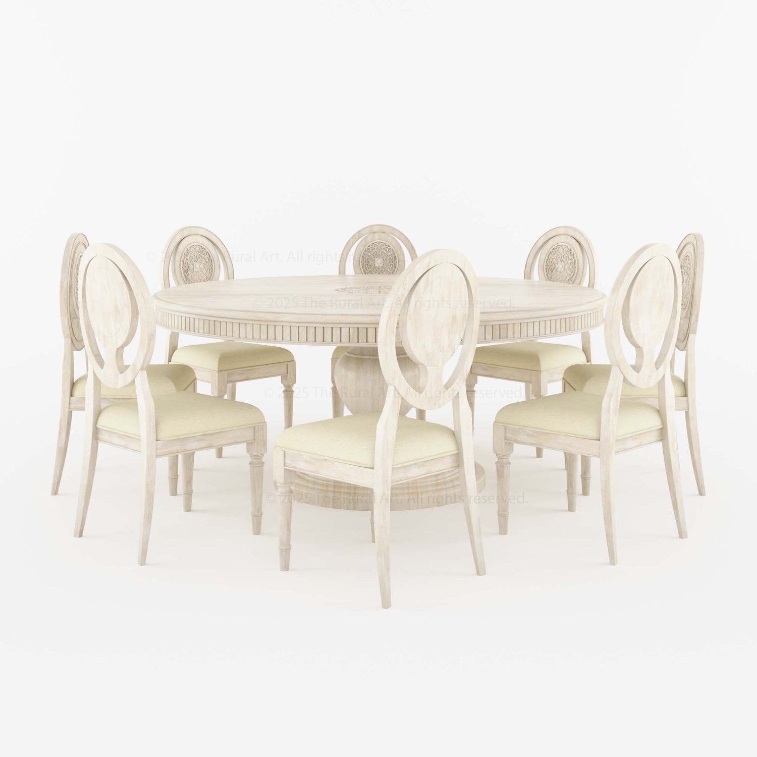 Jackson Solid Wood Premium Dining Table Set