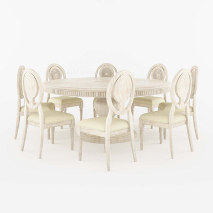 Jackson Solid Wood Premium Dining Table Set