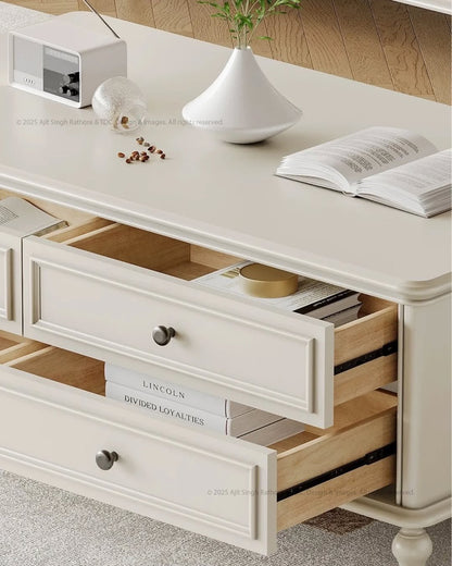 Talladega 4 Drawers Storage Coffee Table