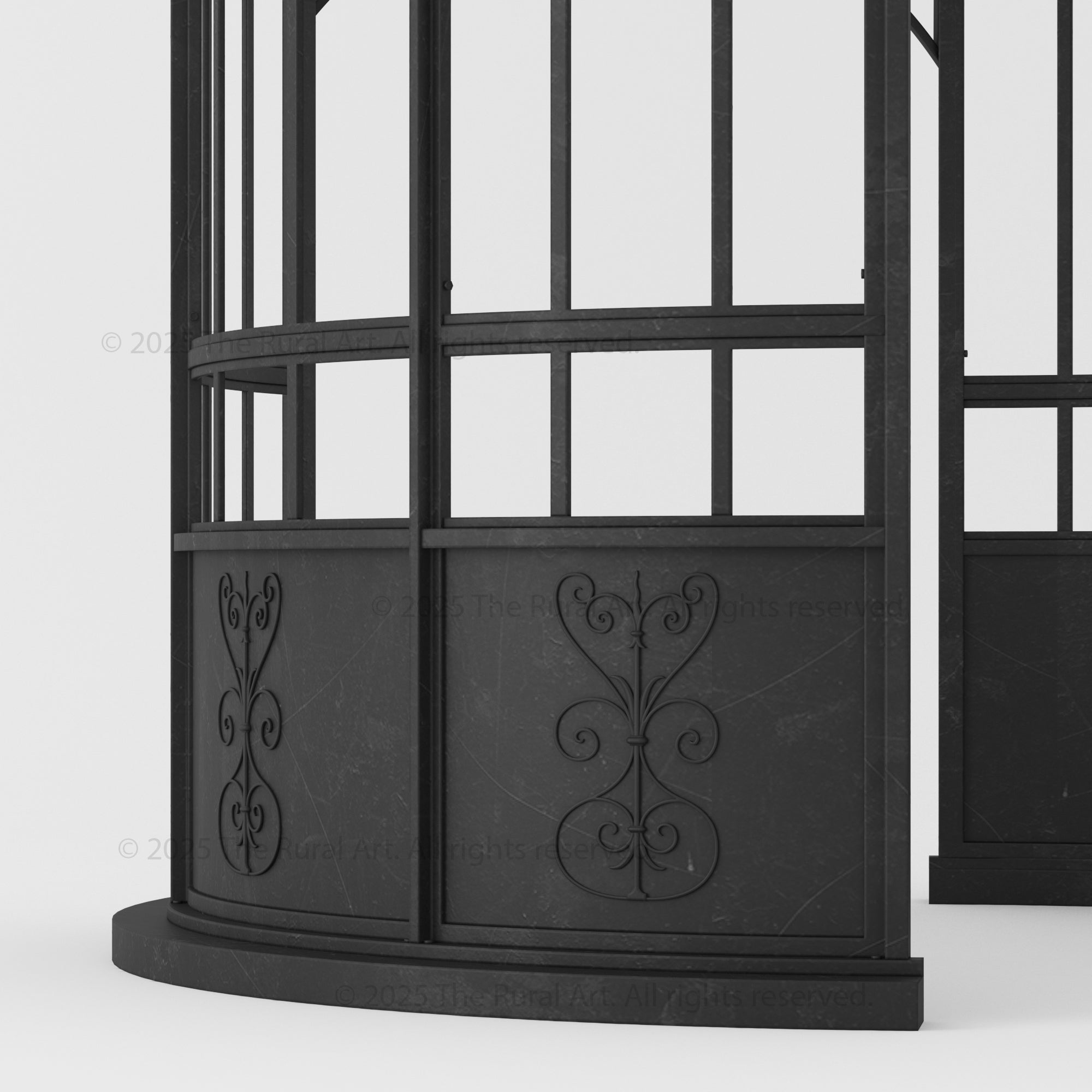 Estate Wrought Iron Garden Gazebo – A Grand Statement for Outdoor Grounds
