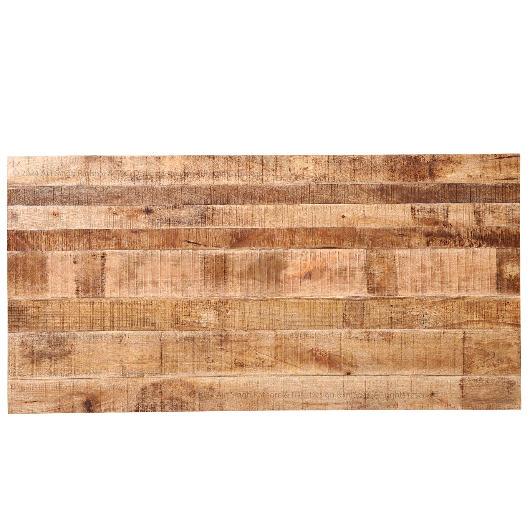 Millville Crossbeam Solid Wood Dining Table
