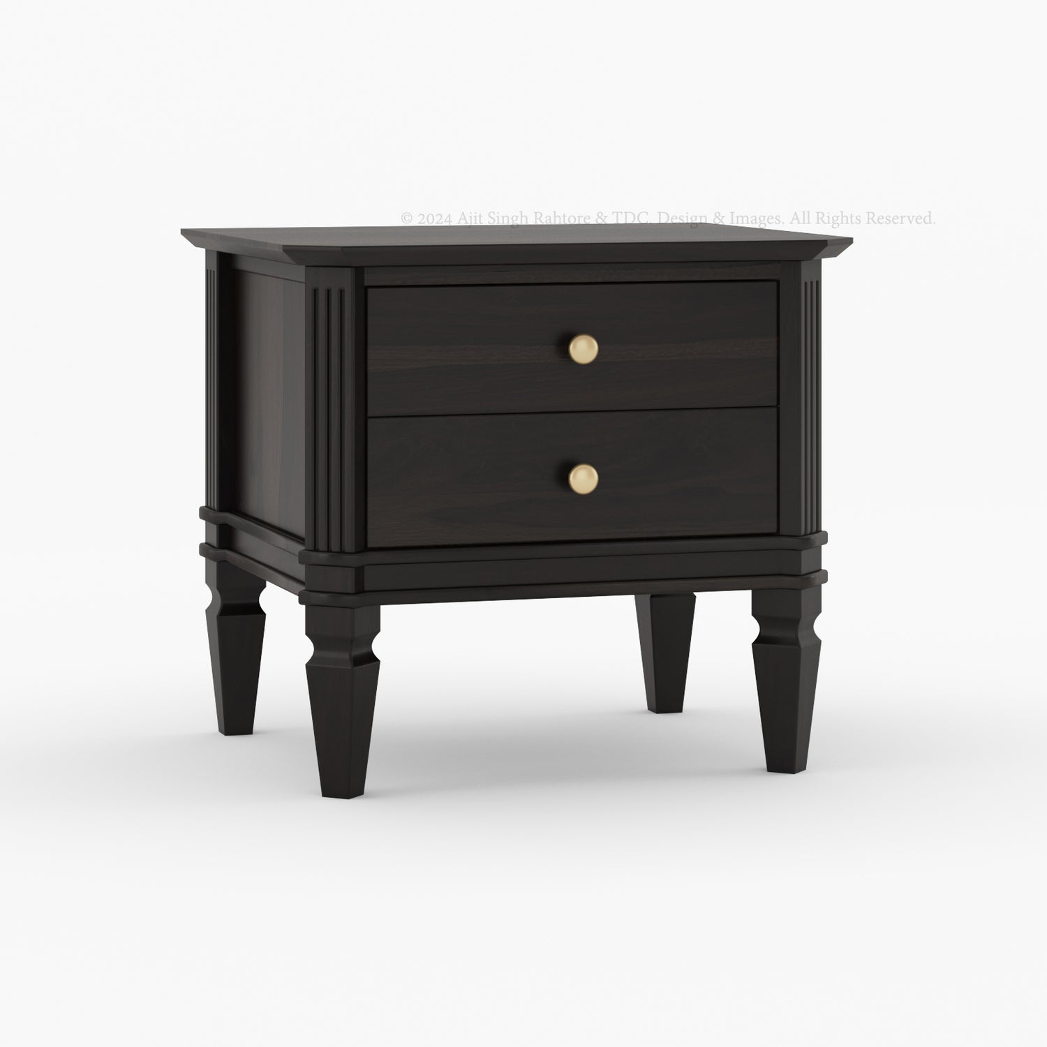 Fullerton Solid Wood Night Stand