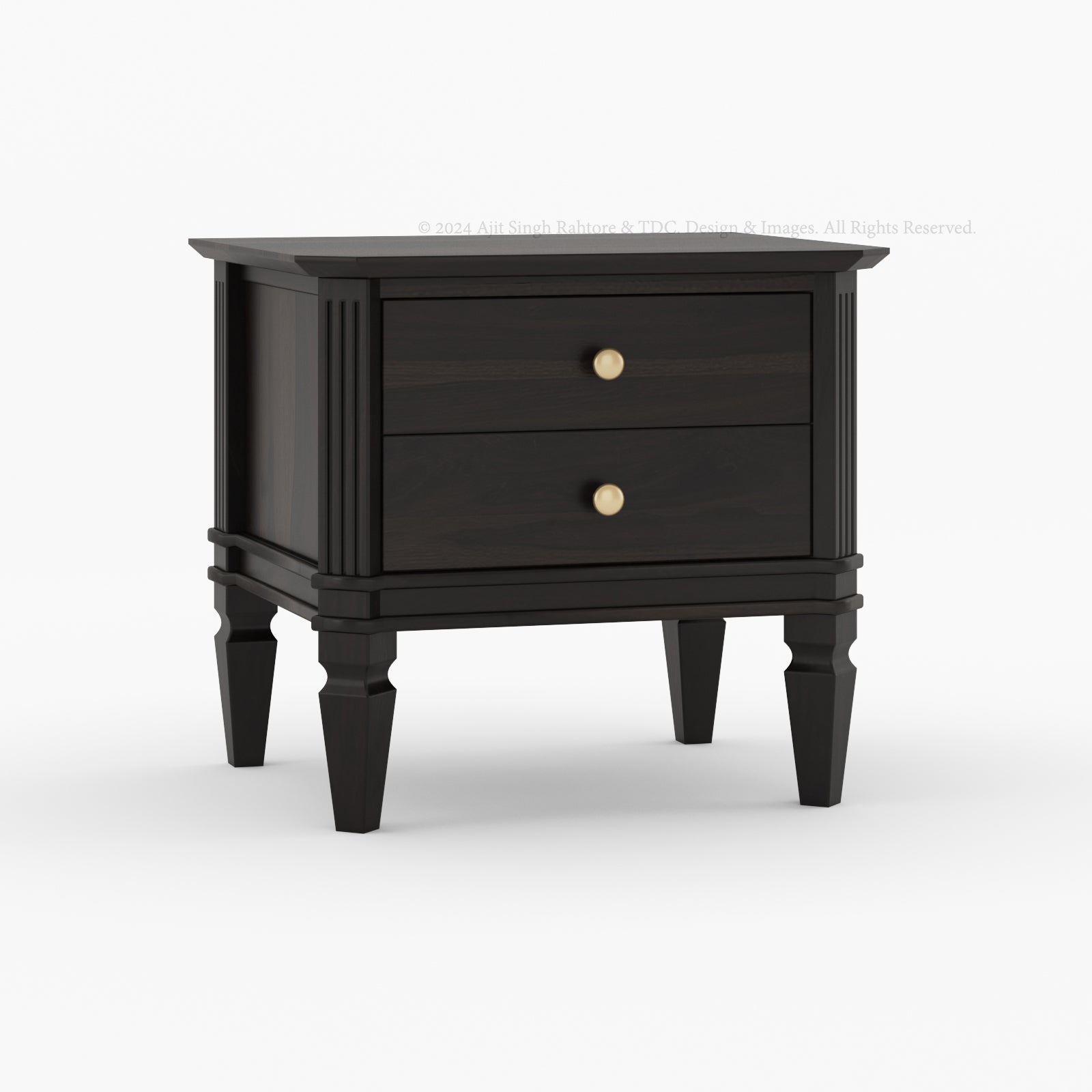 Fullerton Solid Wood Night Stand