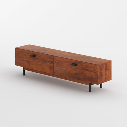 Prescott Solid Wood Living Room Set with 2 Tier Coffee Table