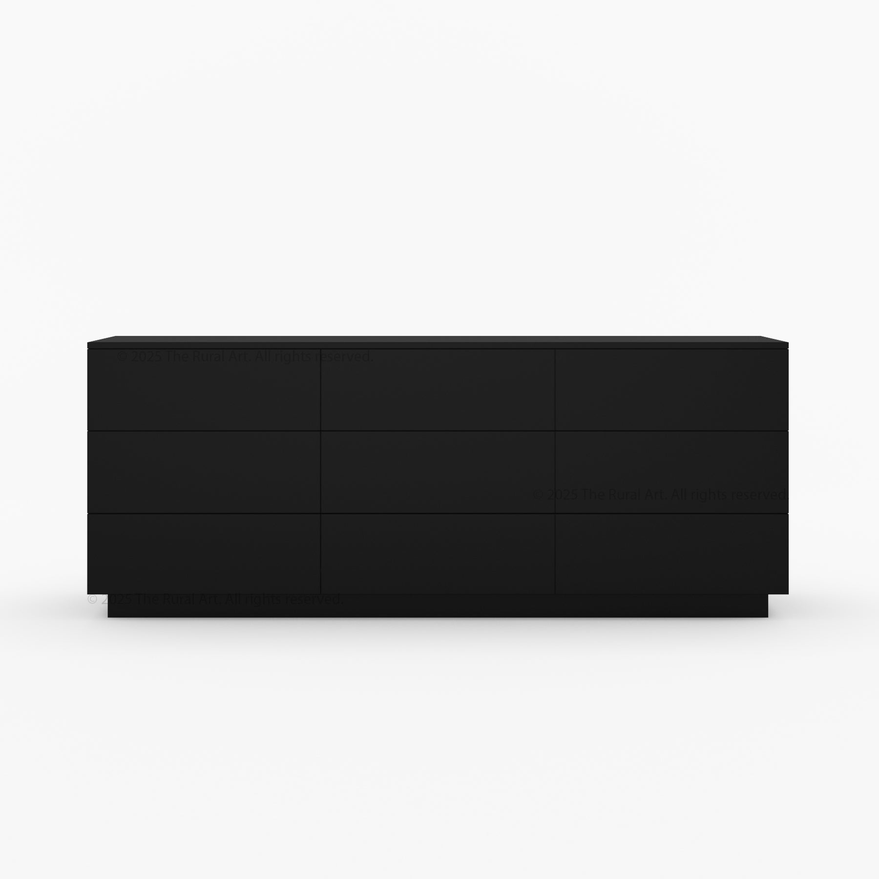 Kingston Solid Wood Dresser | Modern Minimalist Storage Cabinet