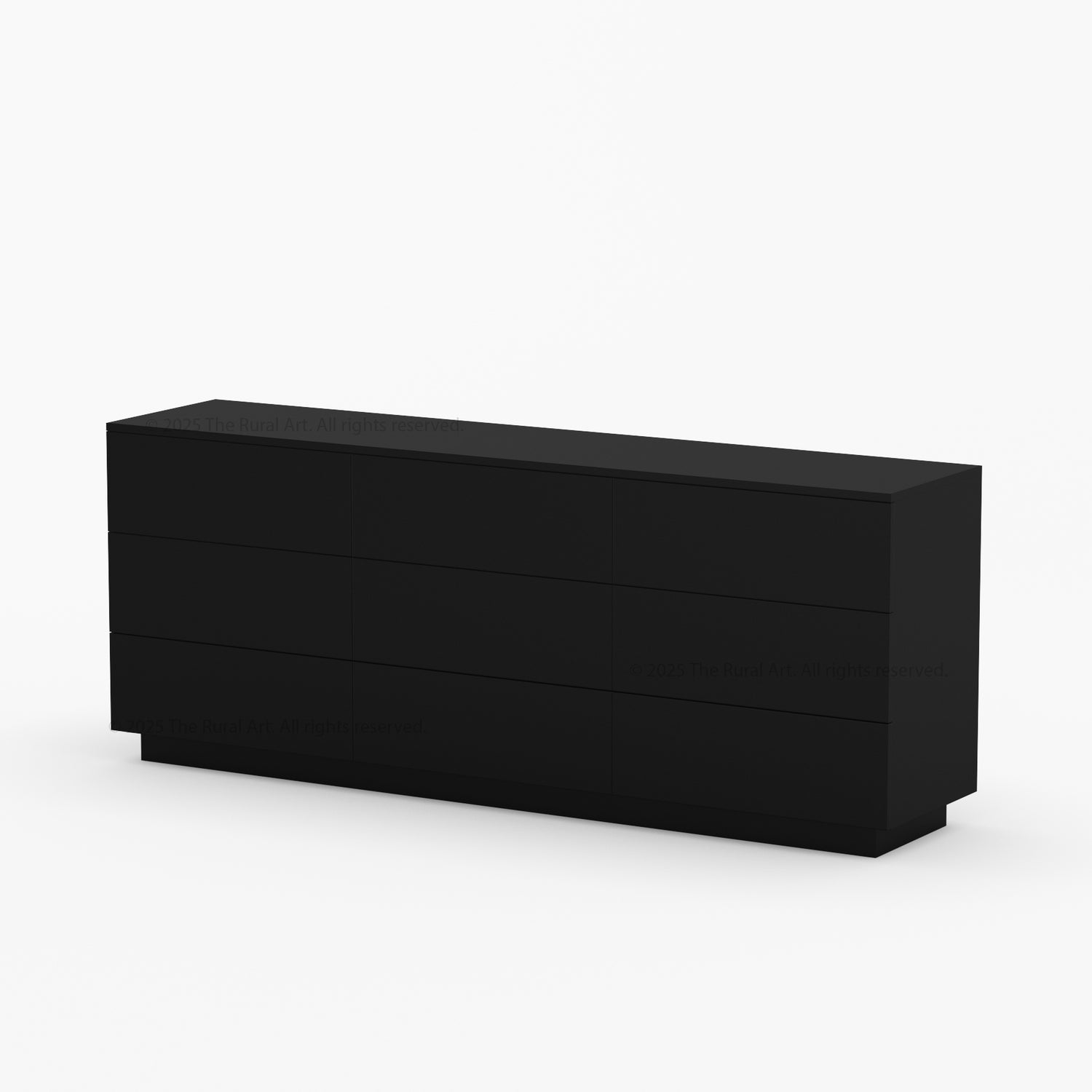 Kingston Solid Wood Dresser | Modern Minimalist Storage Cabinet