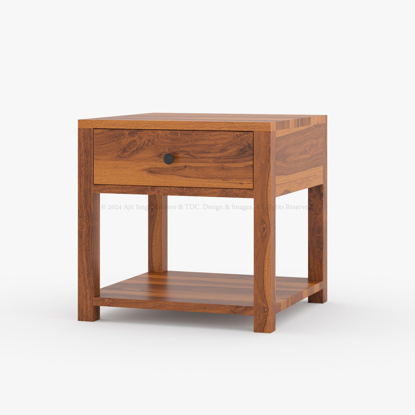 Glendale Grandeur Solid Wood Night Stand