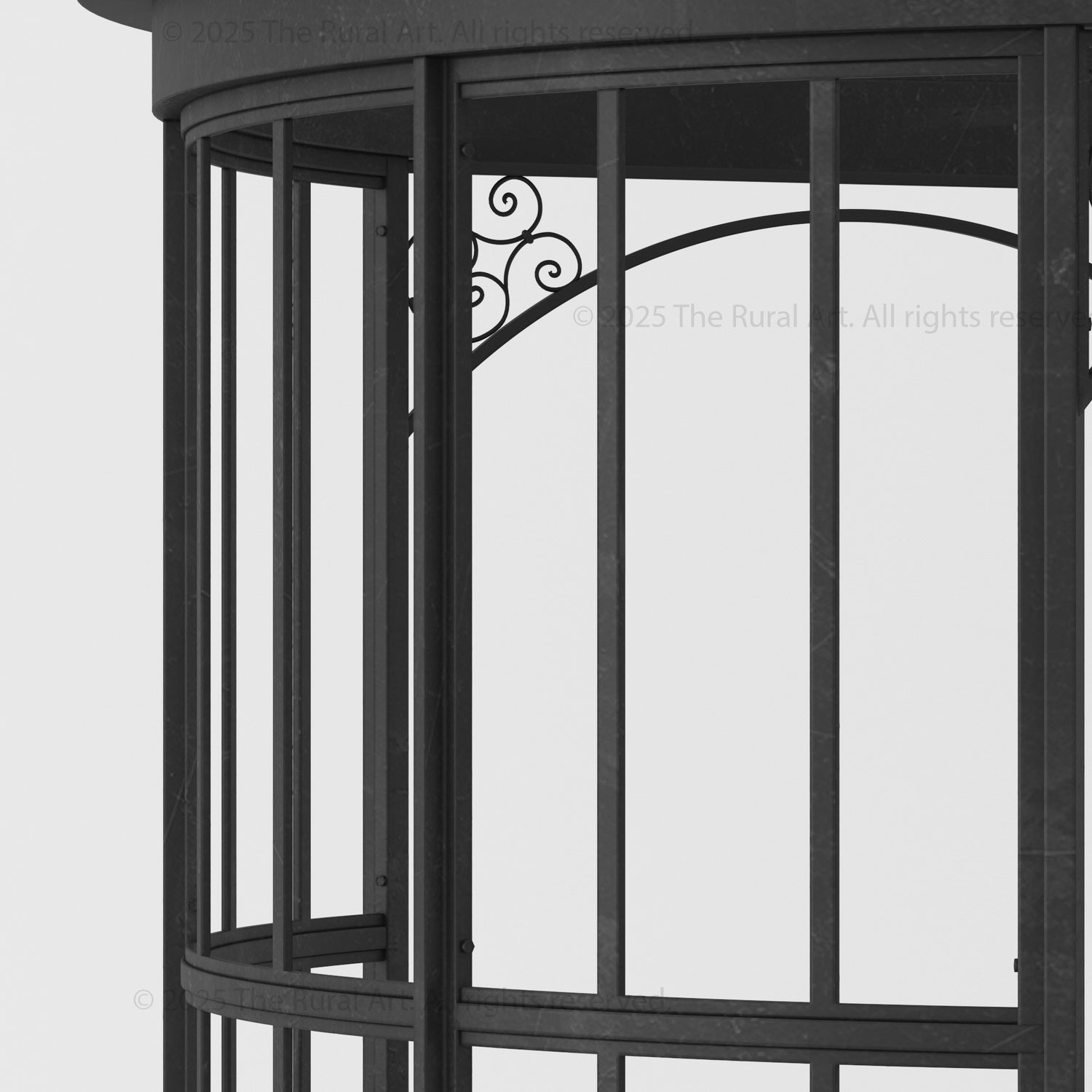 Estate Wrought Iron Garden Gazebo – A Grand Statement for Outdoor Grounds