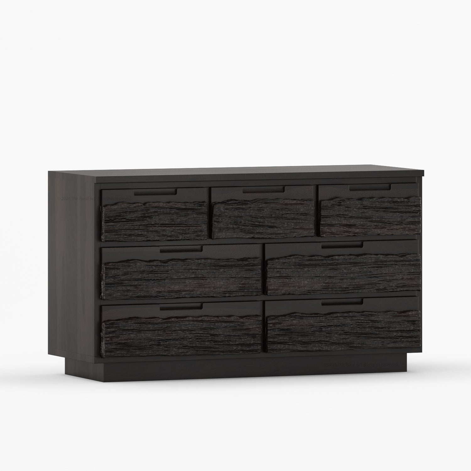 Nome Modern Solid Wood Textured Dresser