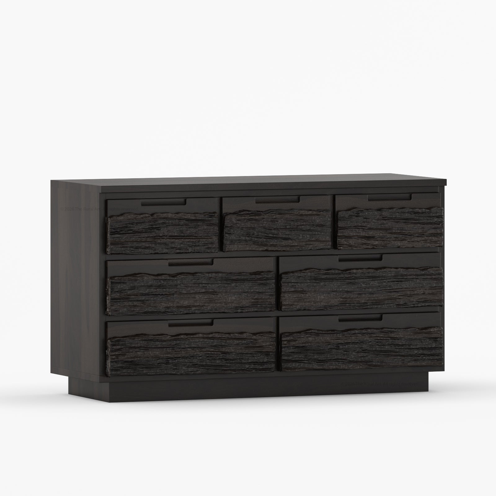 Nome Modern Solid Wood Textured Dresser