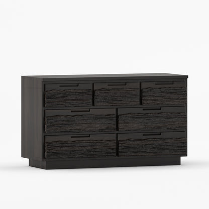Nome Modern Solid Wood Textured Dresser
