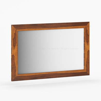 Dothan Solid Wood Mirror Frame with Mitered Corners