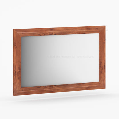Dothan Solid Wood Mirror Frame with Mitered Corners