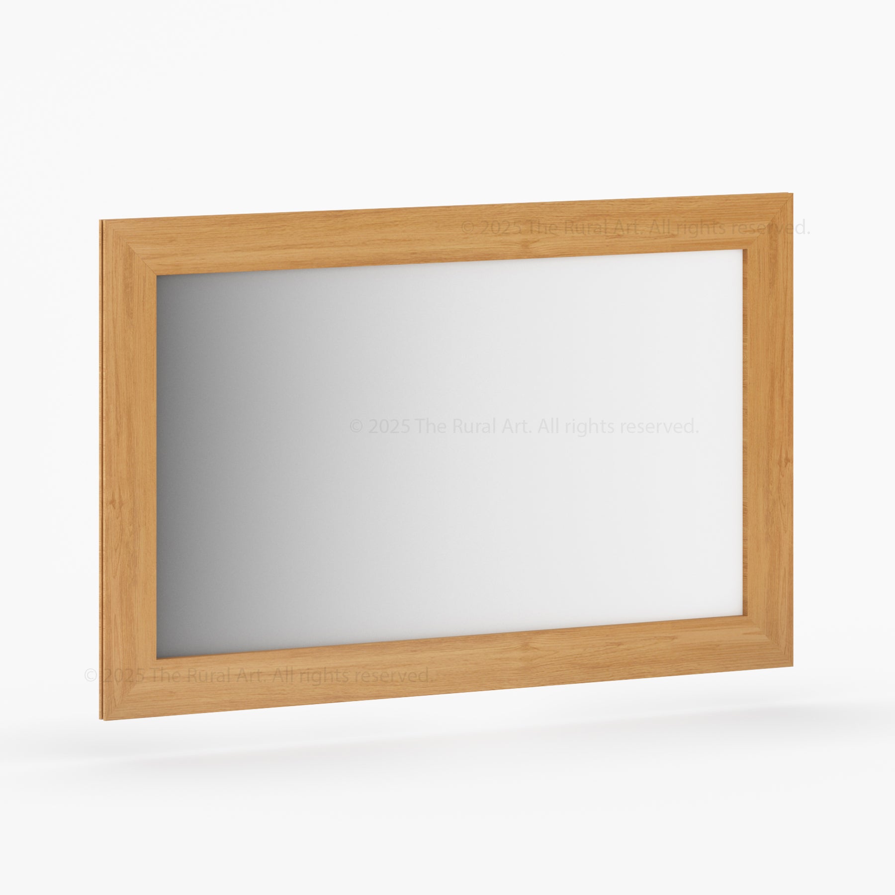 Dothan Solid Wood Mirror Frame with Mitered Corners