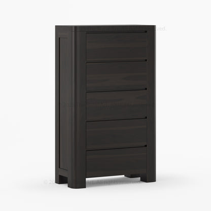 Levittown Solid Wood 6-Drawer Dresser Storage Chest