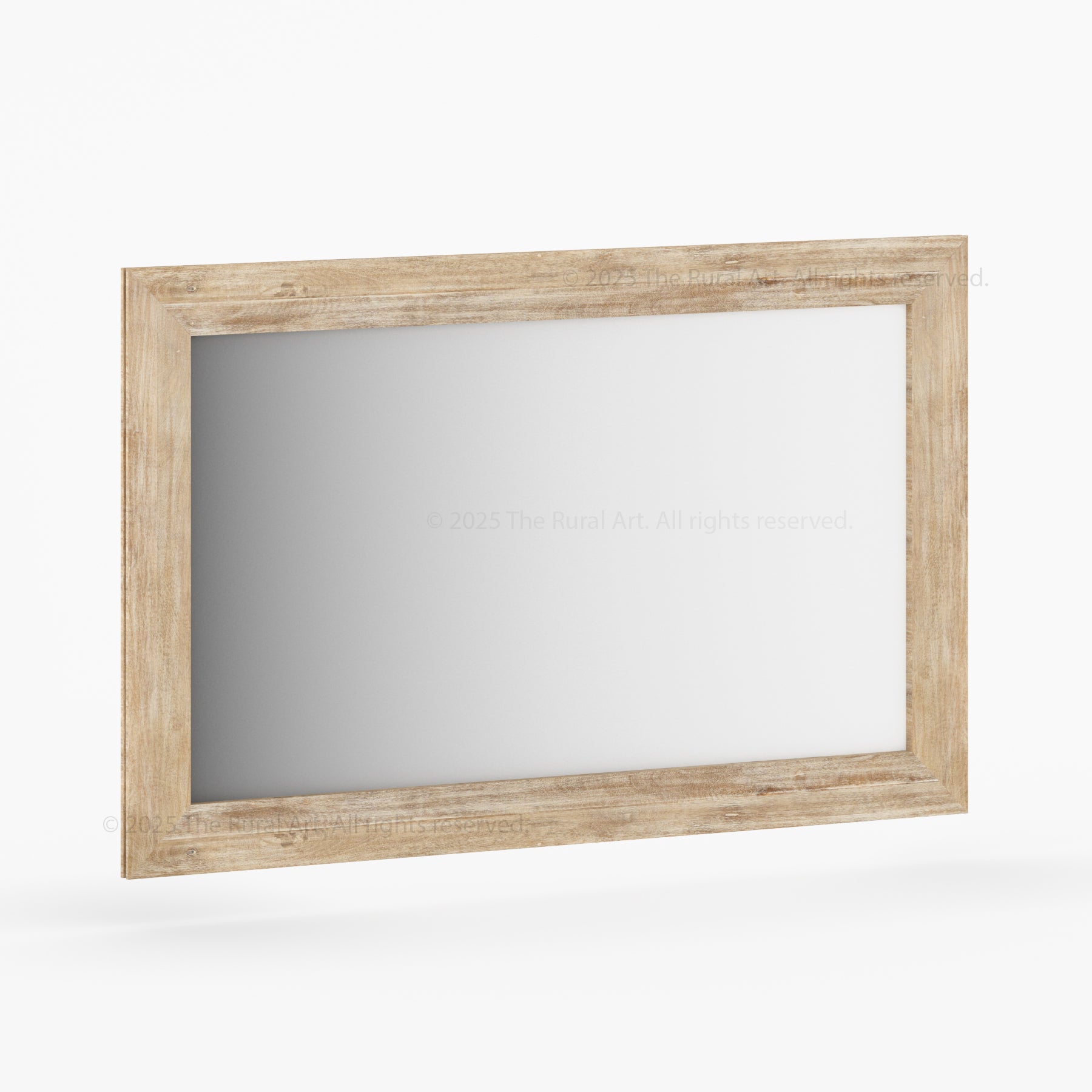 Dothan Solid Wood Mirror Frame with Mitered Corners