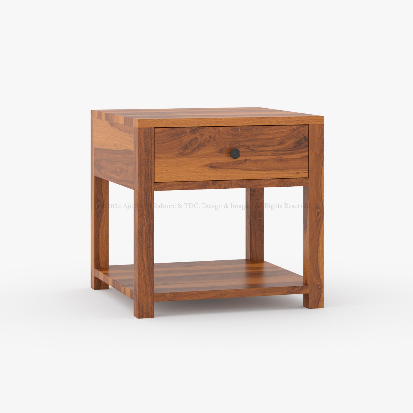 Glendale Grandeur Solid Wood Night Stand