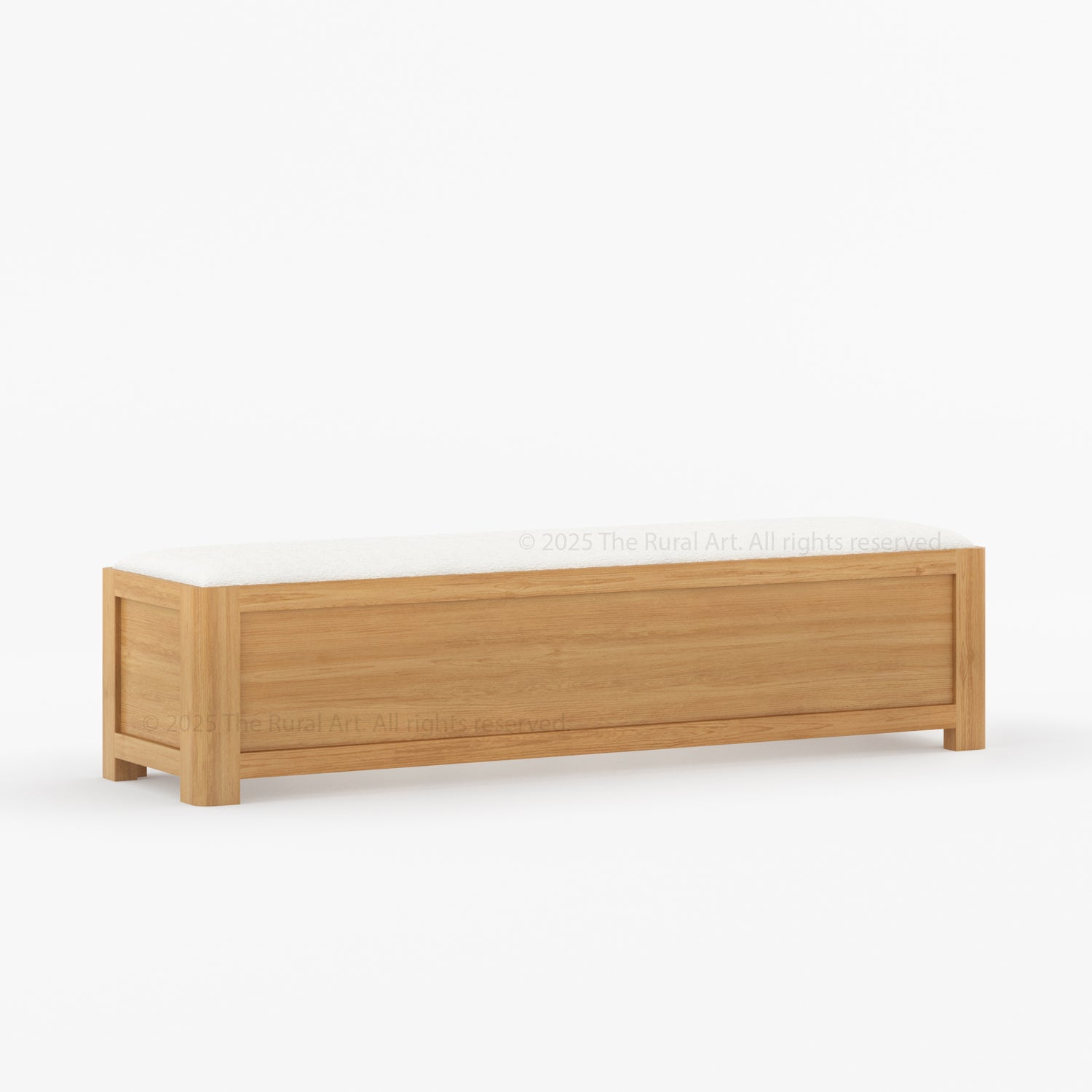 Beverly Shelter Bedroom Set | Upholstered Bed + Dresser &amp; Nightstands