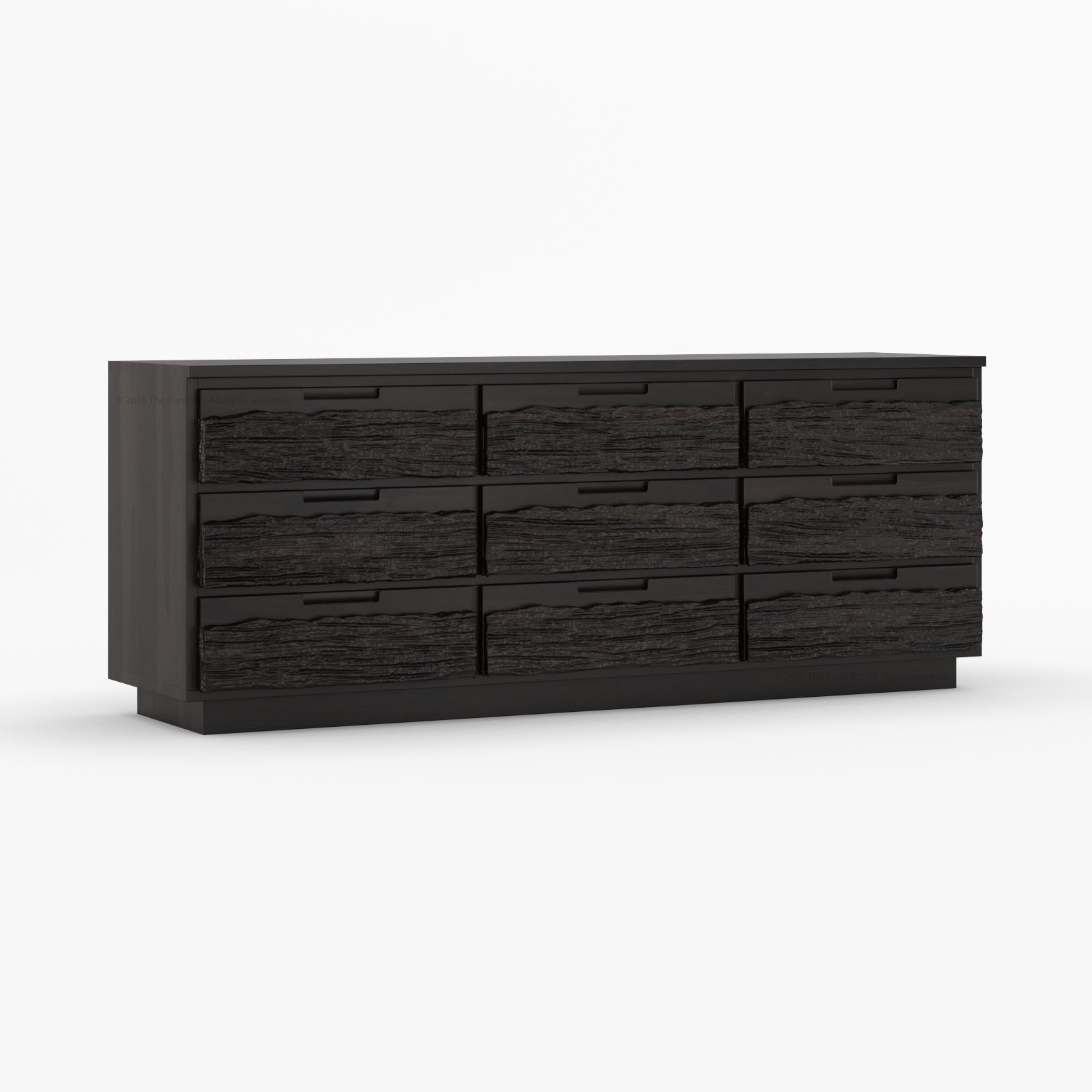Nome Modern Solid Wood Textured Dresser