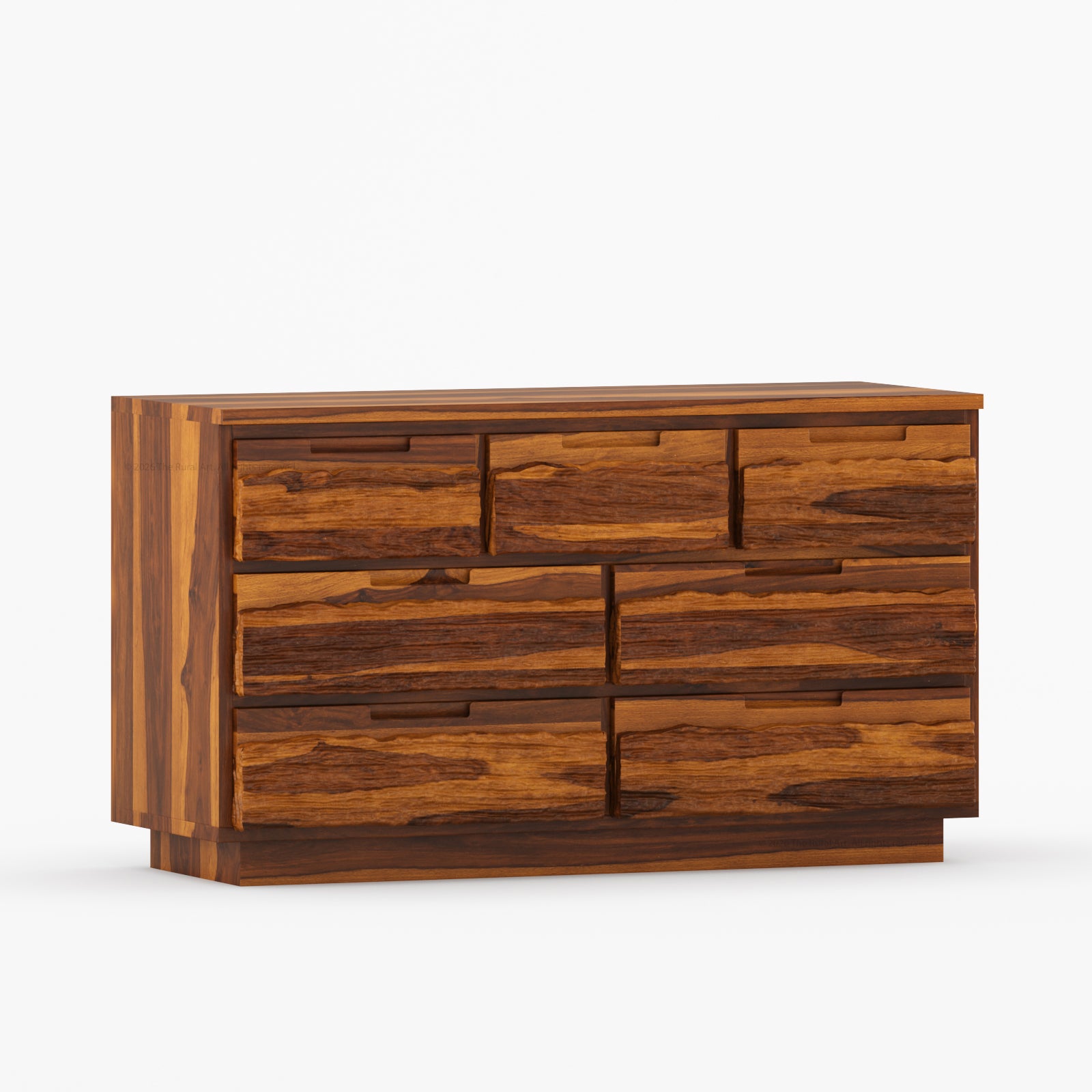 Nome Modern Solid Wood Textured Dresser