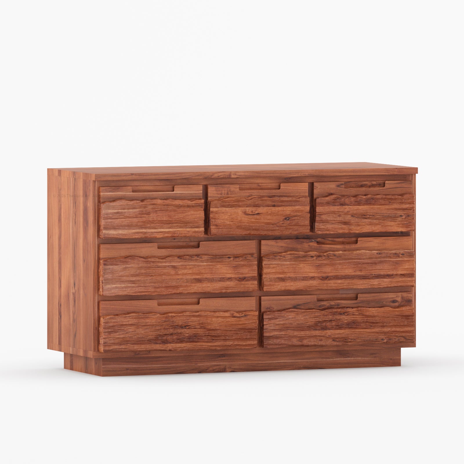 Nome Modern Solid Wood Textured Dresser