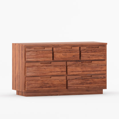 Nome Modern Solid Wood Textured Dresser