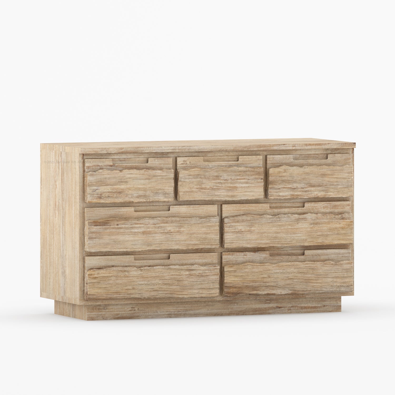 Nome Modern Solid Wood Textured Dresser