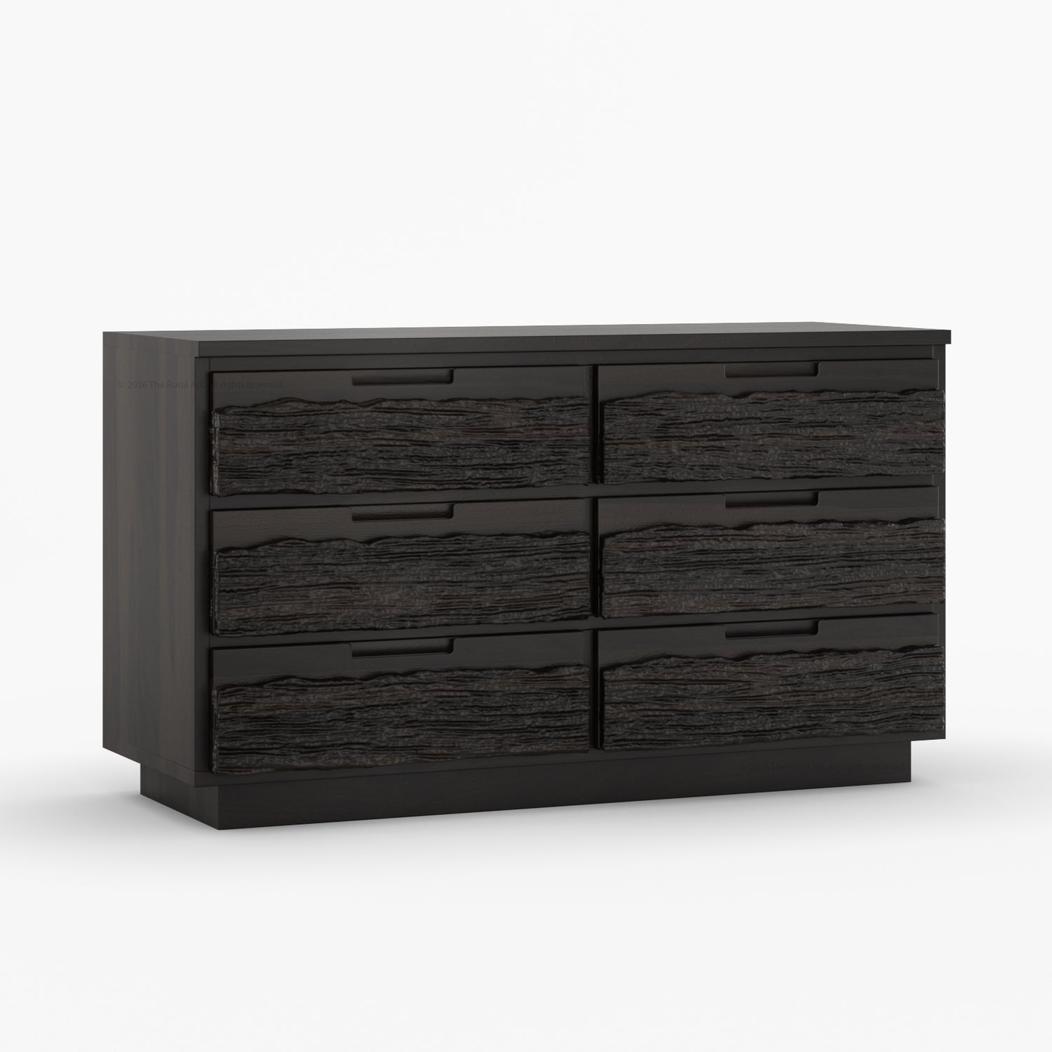 Nome Modern Solid Wood Textured Dresser