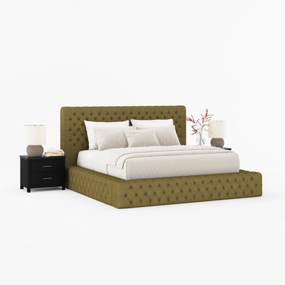 Sebring Boucle Upholstered Bed