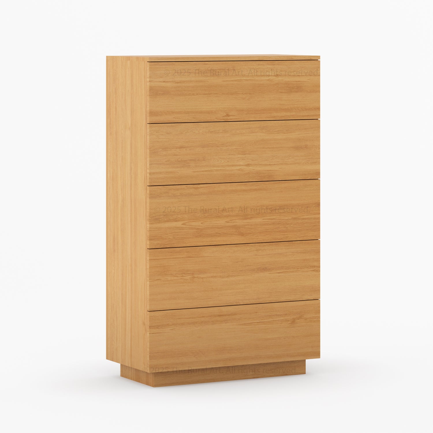 Kingston Solid Wood Dresser | Modern Minimalist Storage Cabinet