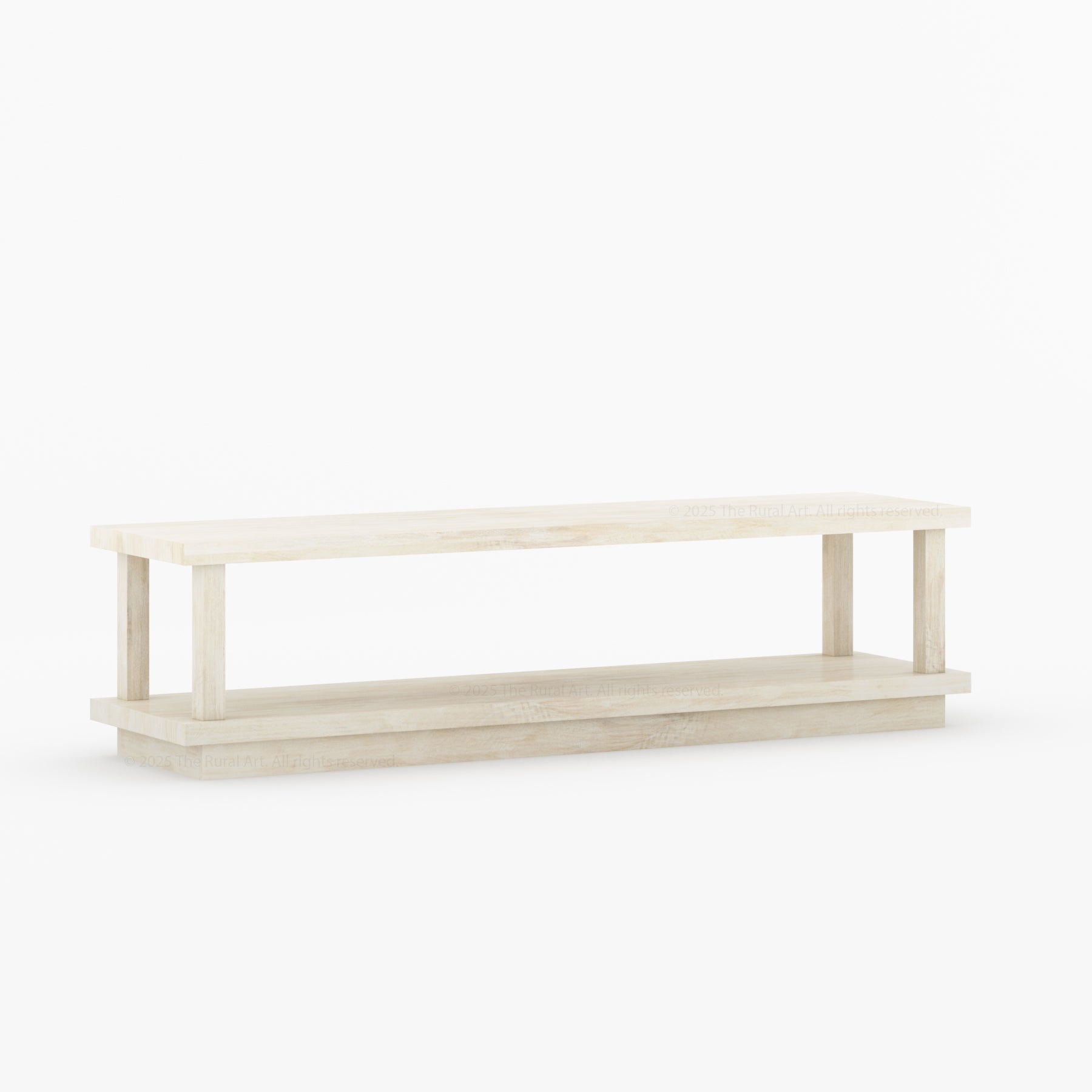 Kingston Solid Wood 2 Tier Bench for Bedroom