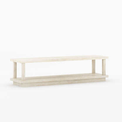 Kingston Solid Wood 2 Tier Bench for Bedroom