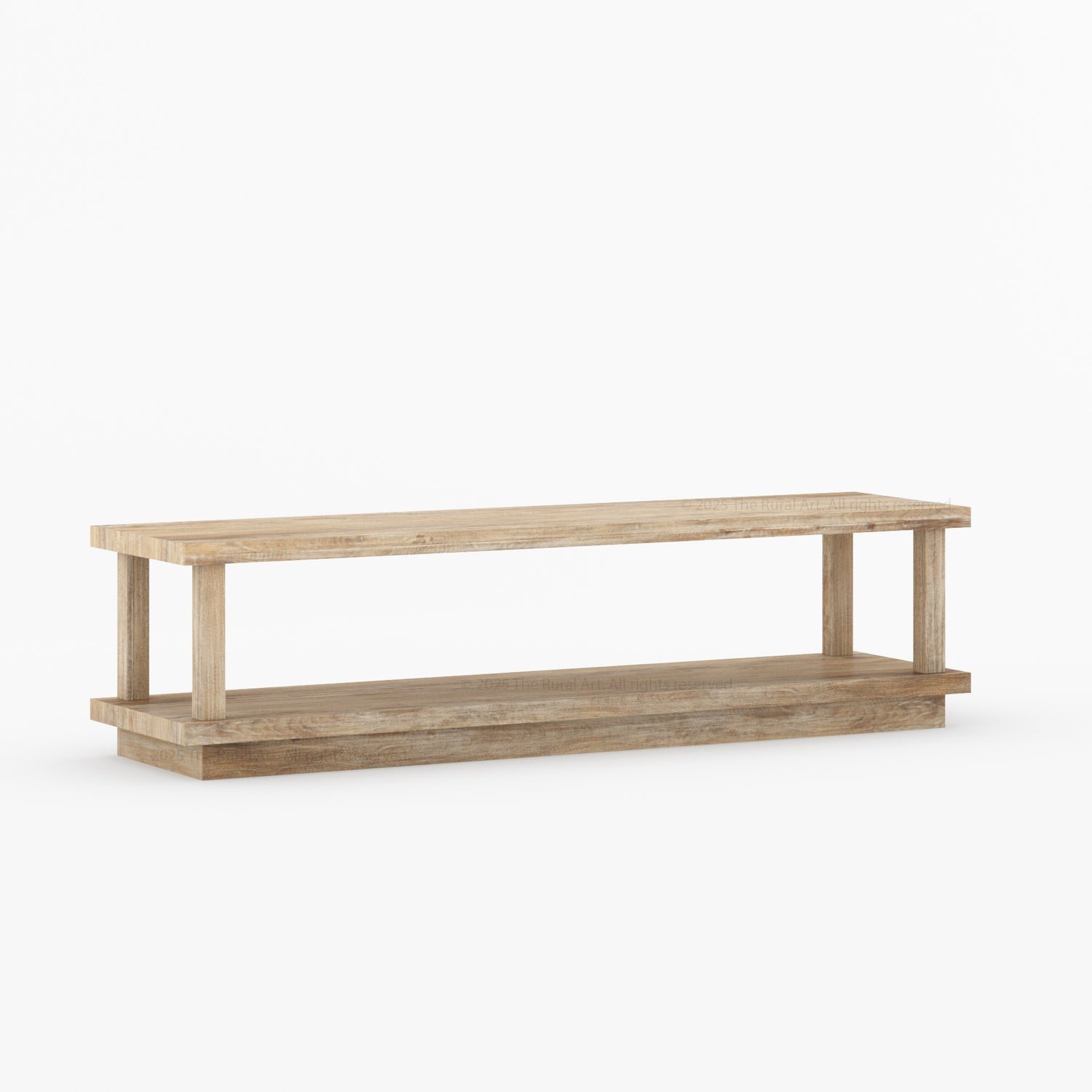 Kingston Solid Wood 2 Tier Bench for Bedroom