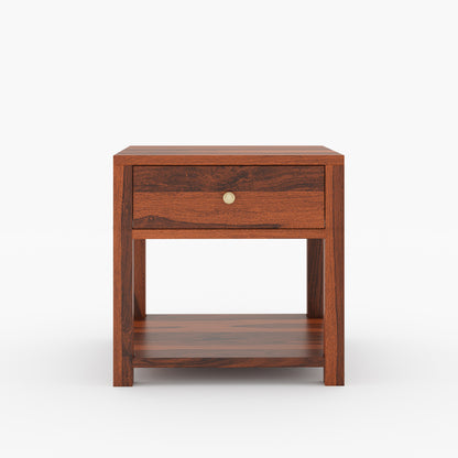 Huntsville Solid Wood Nightstand with Drawer