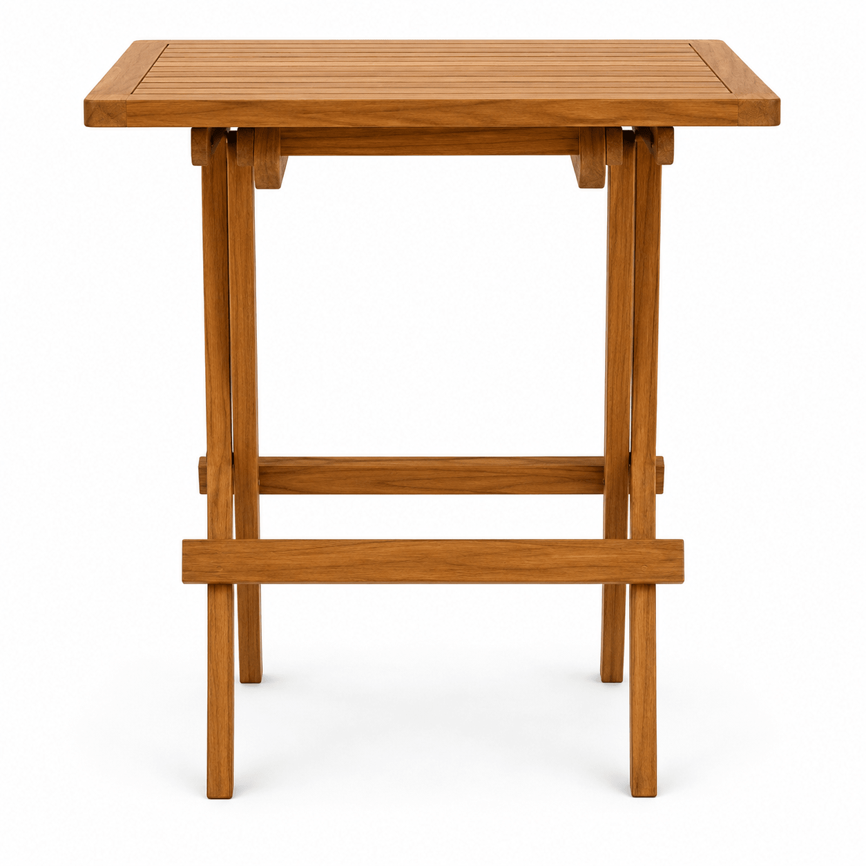 Fresno Folding Solid Wood Square Outdoor Table