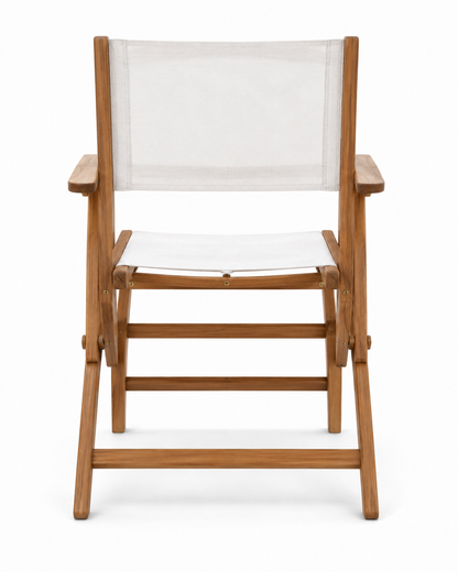 Yuma Solid Teak Wood Folding Portable Chair
