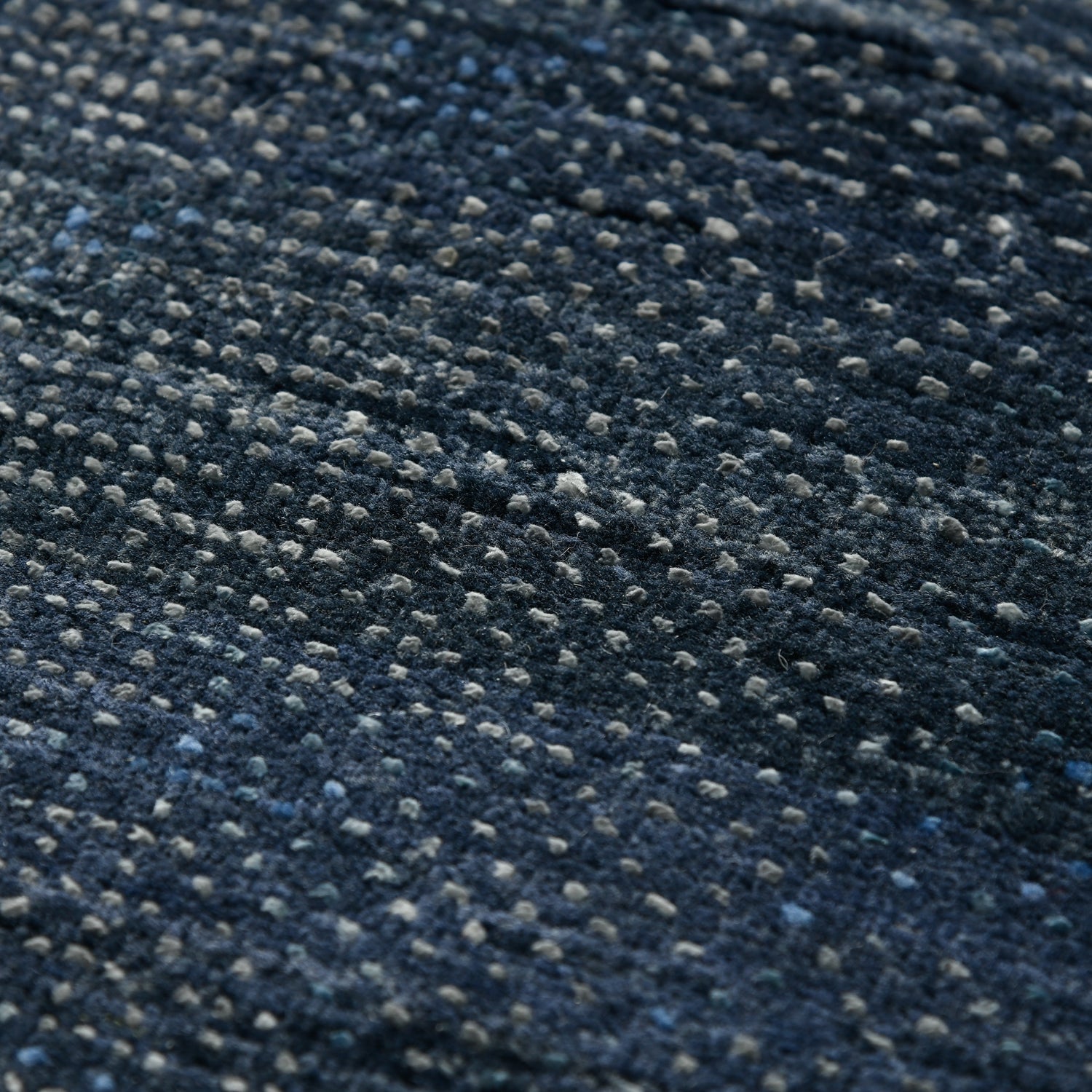 Vienna Blue Sapphire Hand-Knotted Wool &amp; Silk Rug